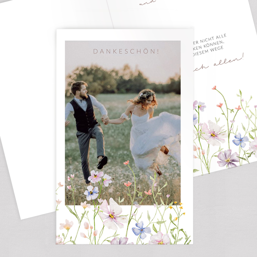 weddingstyle-dankeskarte-wiesenblumen-klappkarte-individuell image 1