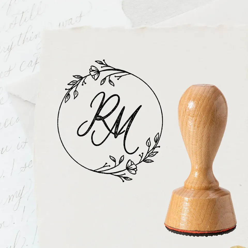 weddingstyle-geschenke-hochzeitsstempel-rund-30-50mm-holz image 1
