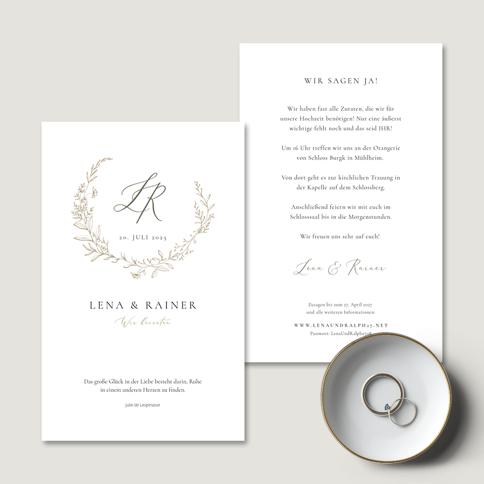 weddingstyle-vintage-dream-hochzeitseinladung-b6-individuell-qr-code image 2
