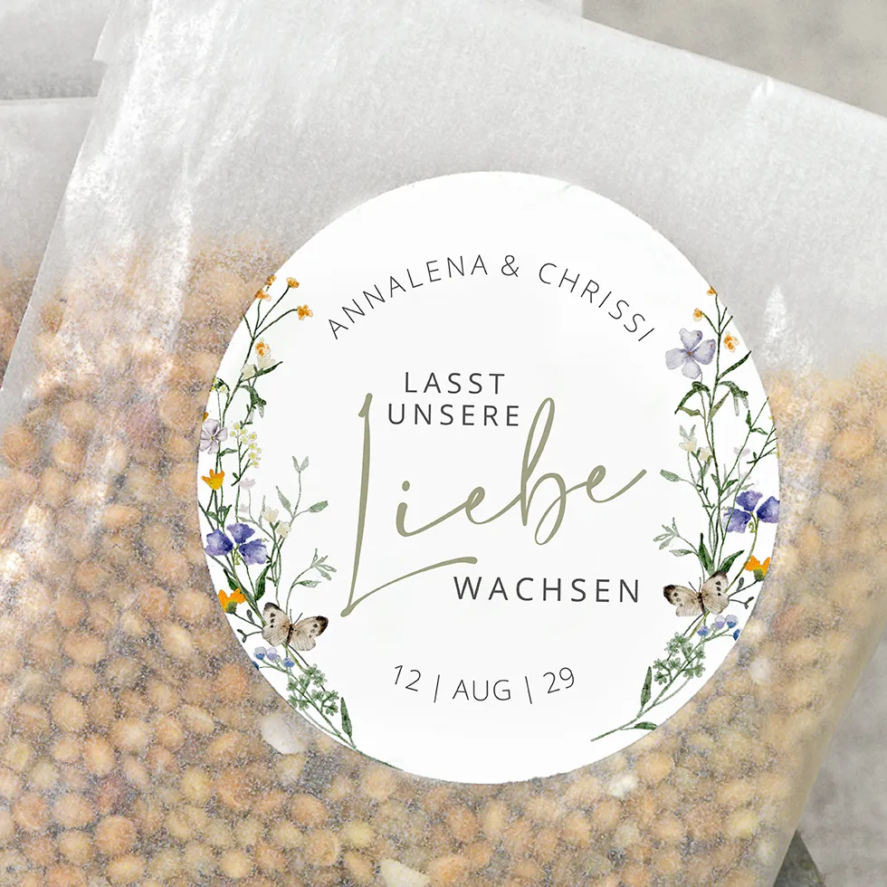 weddingstyle-geschenke-aufkleber-blumensamen-lasst-unsere-liebe-wachsen image 1