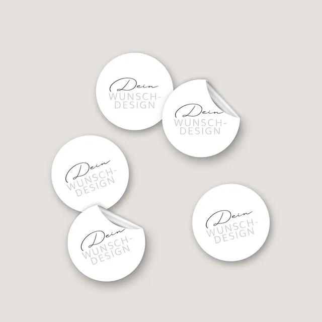 weddingstyle-hochzeitskarten-aufkleber-rund-40-mm-matt-individuell image 1