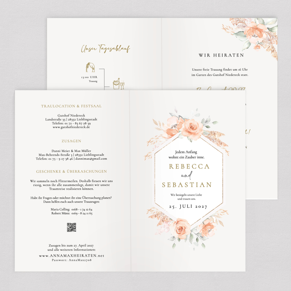 weddingstyle-hochzeitskarten-einladung-pampas-flowers-klappkarte image 2