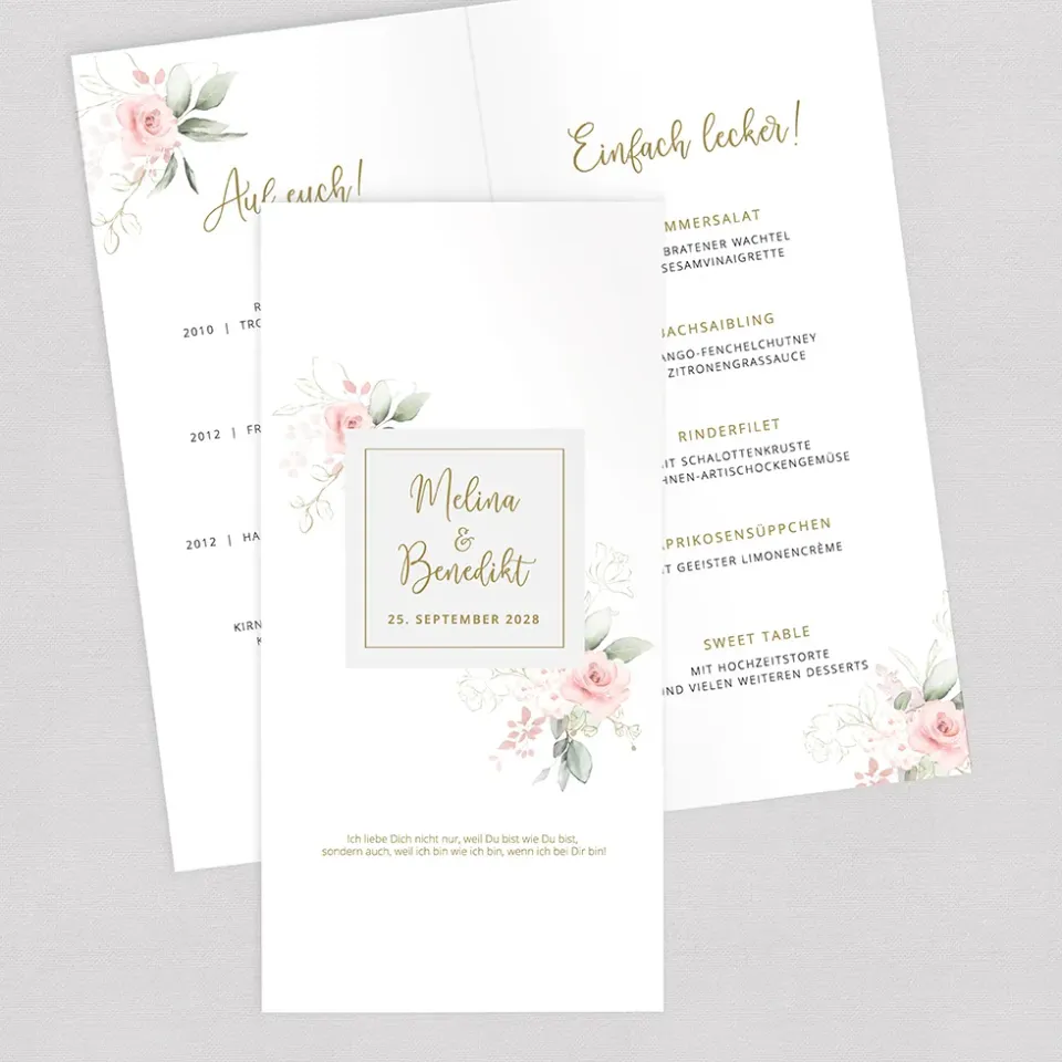 weddingstyle-feier-men-karte-modern-rose-klappkarte-102x200 image 1