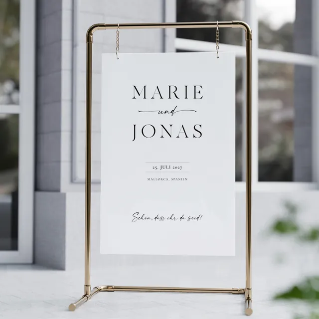 weddingstyle-trauung-willkommensschild-marie-jonas-poster image 1