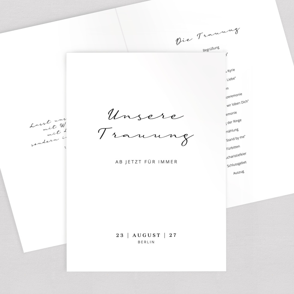 weddingstyle-trauung-kirchenheft-umschlag-scriptlove-pdf-vorlage image 1