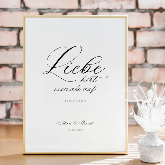 weddingstyle-geschenke-poster-hochzeit-trauspruch-personalisiert image 1