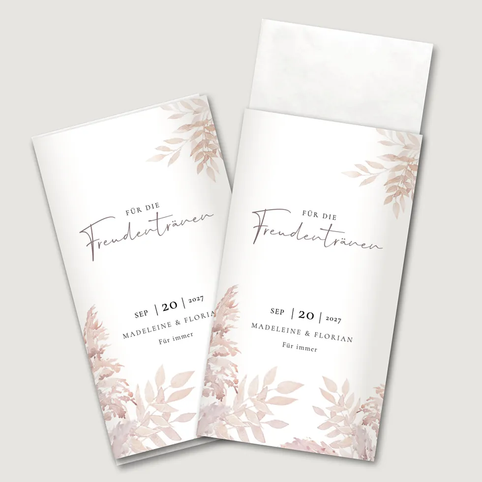 weddingstyle-trauung-freudentr-nen-banderolen-pampas-gedruckt image 1