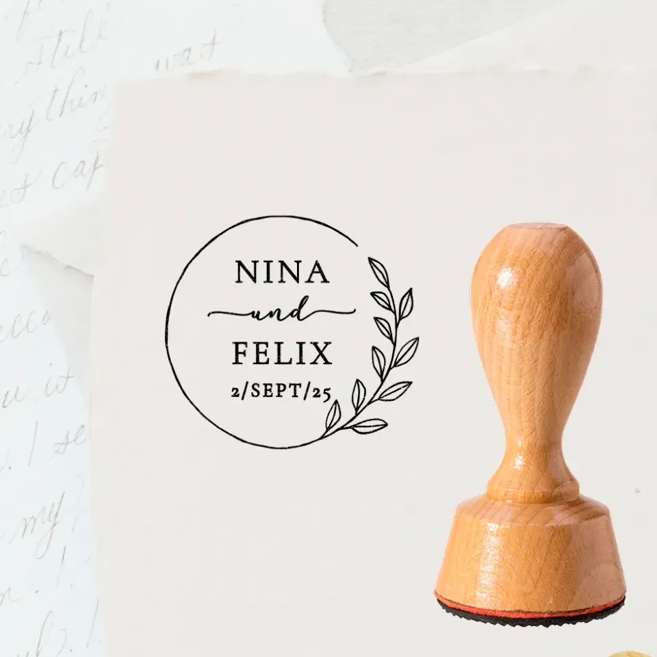 weddingstyle-hochzeitskarten-stempel-zweig-40-mm-holz-personalisiert image 1