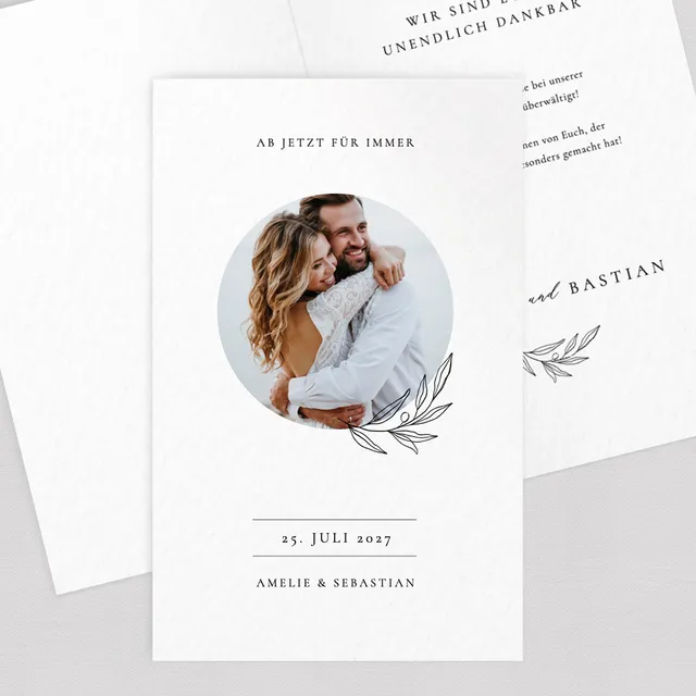 weddingstyle-fine-art-zweig-dankeskarte-klappkarte-natur image 1