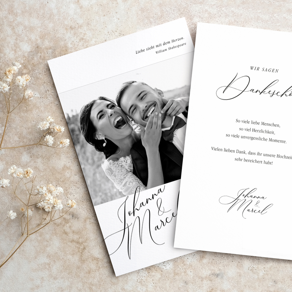 weddingstyle-hochzeitskarten-dankeskarte-kalligraphie-individuell image 1