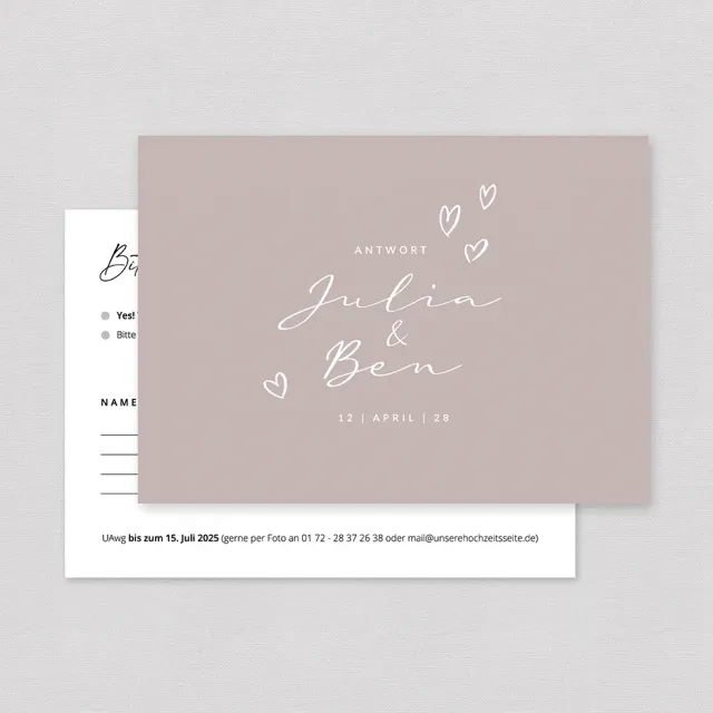 weddingstyle-hochzeitskarten-scriptlove-antwortkarte image 1