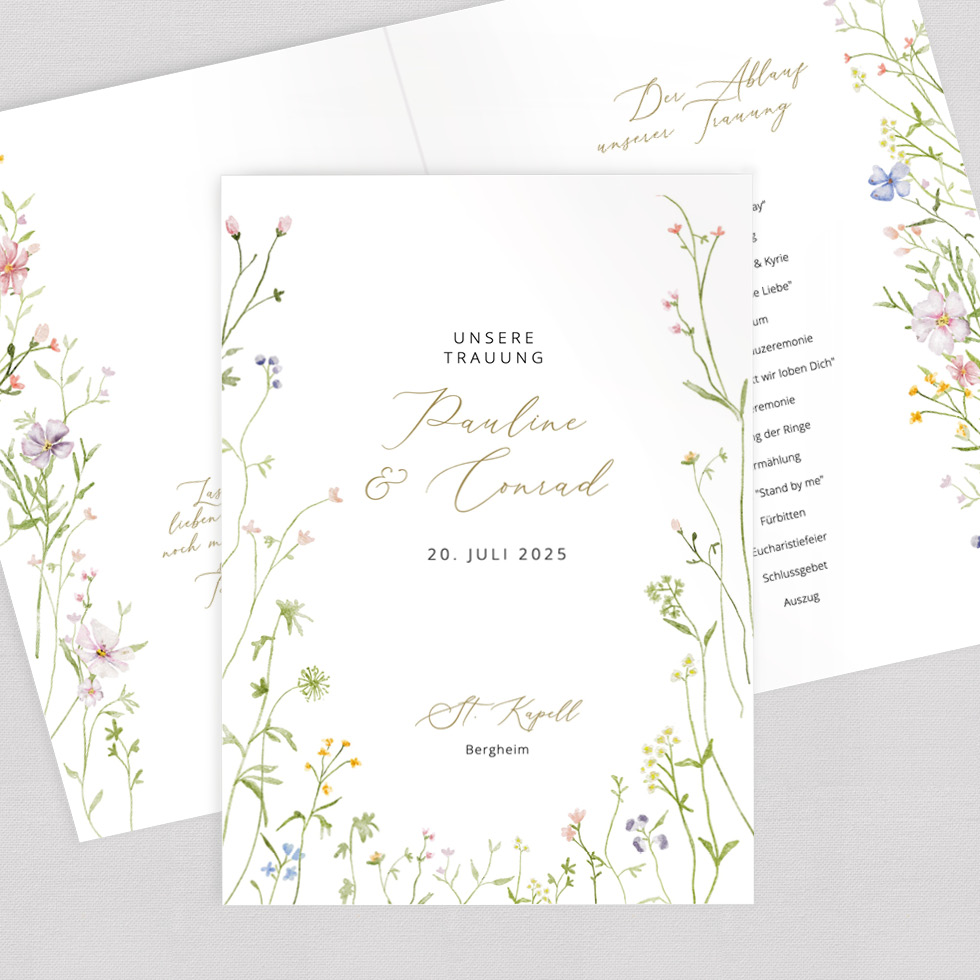 weddingstyle-trauung-kirchenheft-umschlag-wiesenblumen-pdf-vorlage image 1