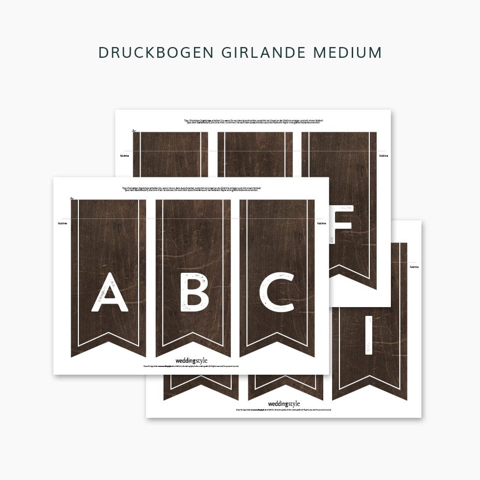 weddingstyle-feier-diy-girlande-holzoptik-buchstaben-wimpelkette image 4