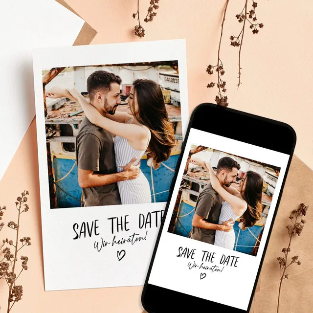weddingstyle-hochzeitskarten-save-the-date-polaroid-anna-silvio-digital image 1