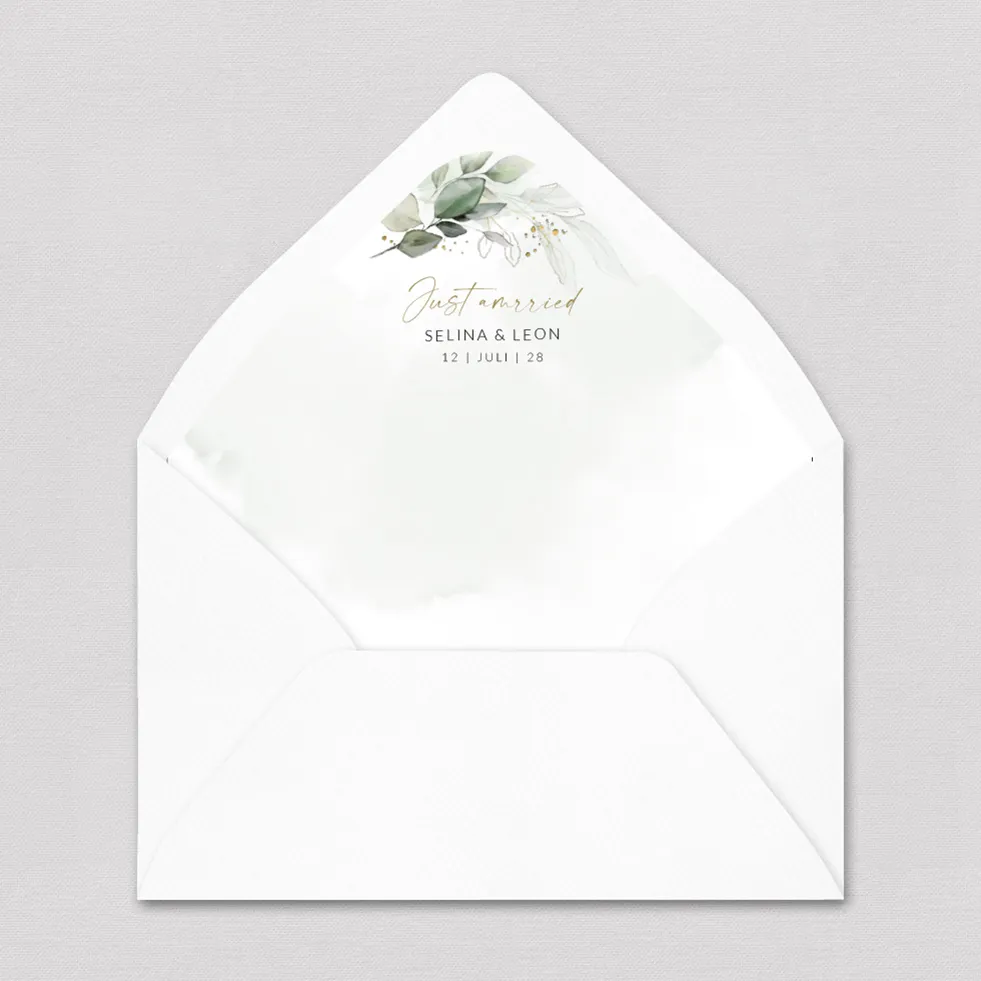 weddingstyle-hochzeitskarten-eukalyptus-gold-briefumschlag-inlay-a4-download image 1