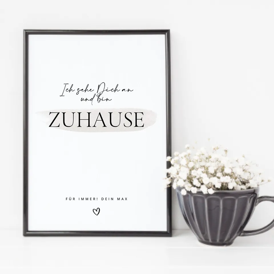 weddingstyle-personal-highlight-spr-che-poster-geschenk-40x60 image 1