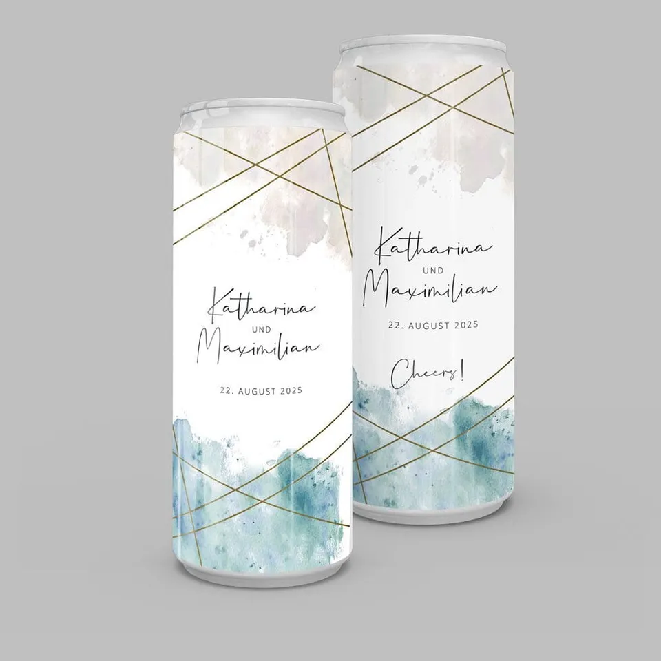 weddingstyle-geometric-getr-nkedosen-personalisiert-sektempfang image 1