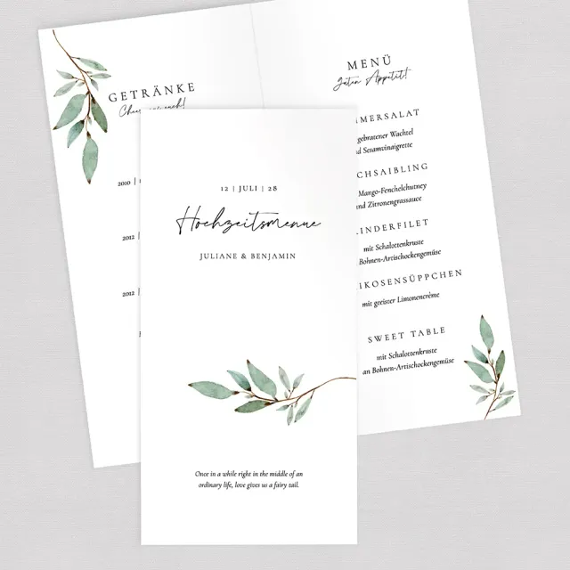 weddingstyle-feier-men-karte-branch-klappkarte-102x200-mm image 1