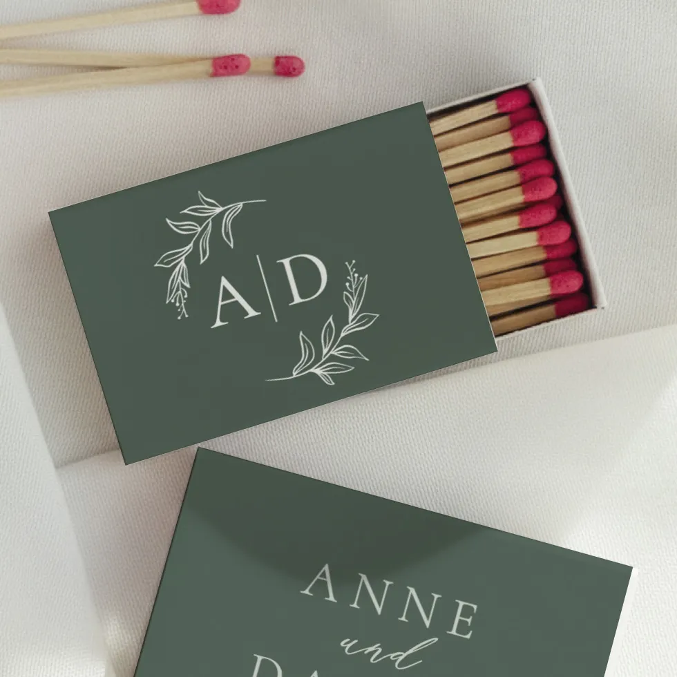 weddingstyle-logo-streichholzschachtel-banderole-vorlage-pdf image 1