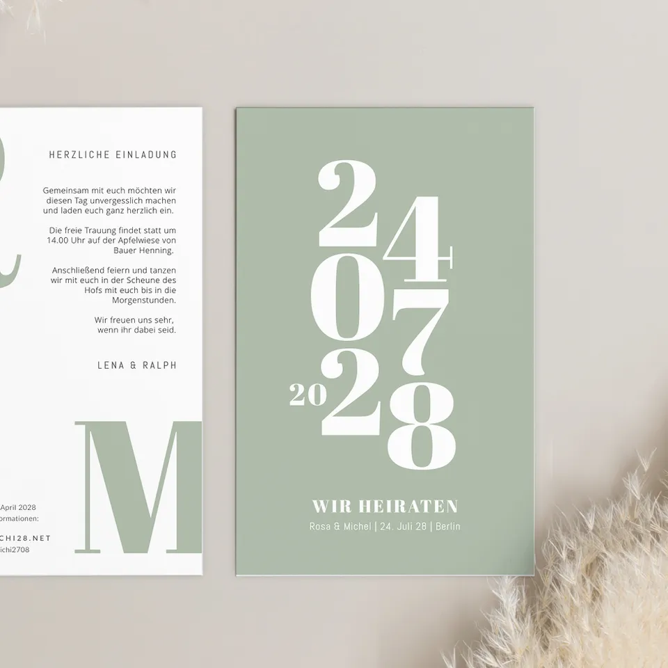 weddingstyle-hochzeitskarten-einladung-datum-vorlage-b6 image 1