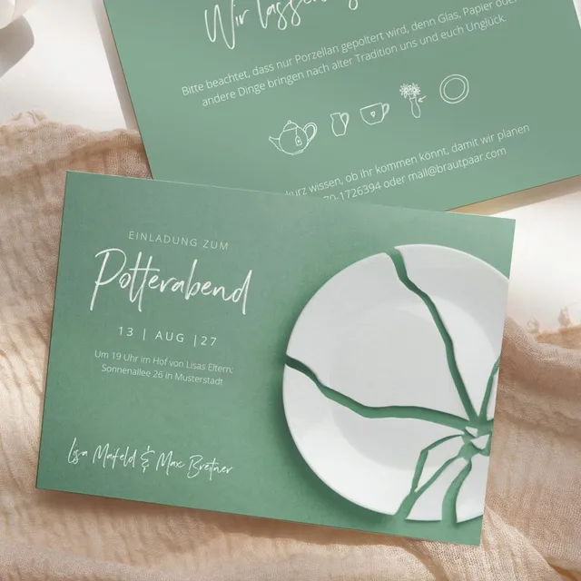 weddingstyle-hochzeitskarten-poltereinladung-perfect-pieces-karte-din-a6 image 1