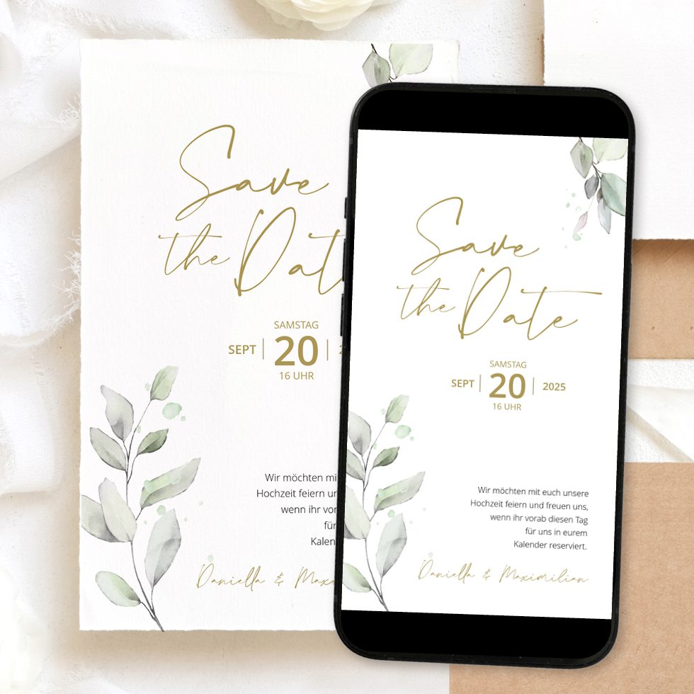 weddingstyle-hochzeitskarten-save-the-date-eukalyptus-digital-whatsapp image 1