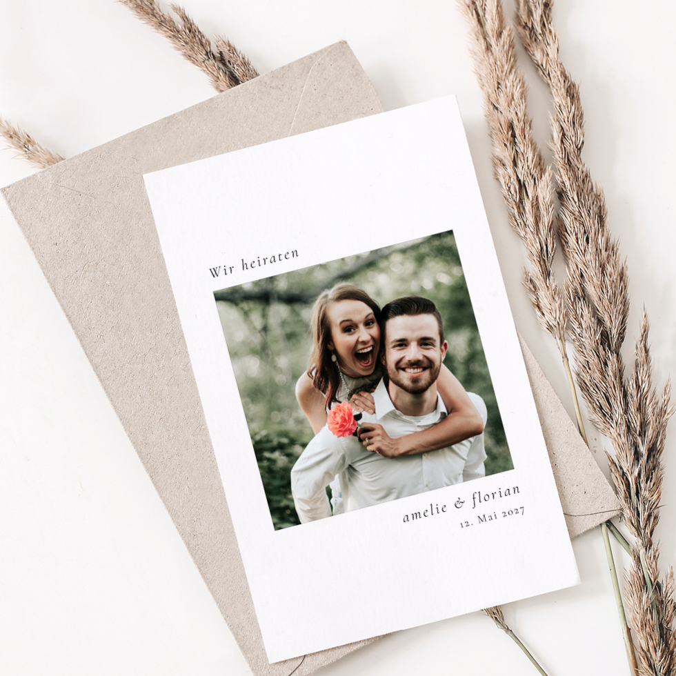weddingstyle-hochzeitskarten-hochzeitseinladung-once-in-a-lifetime-b6 image 1