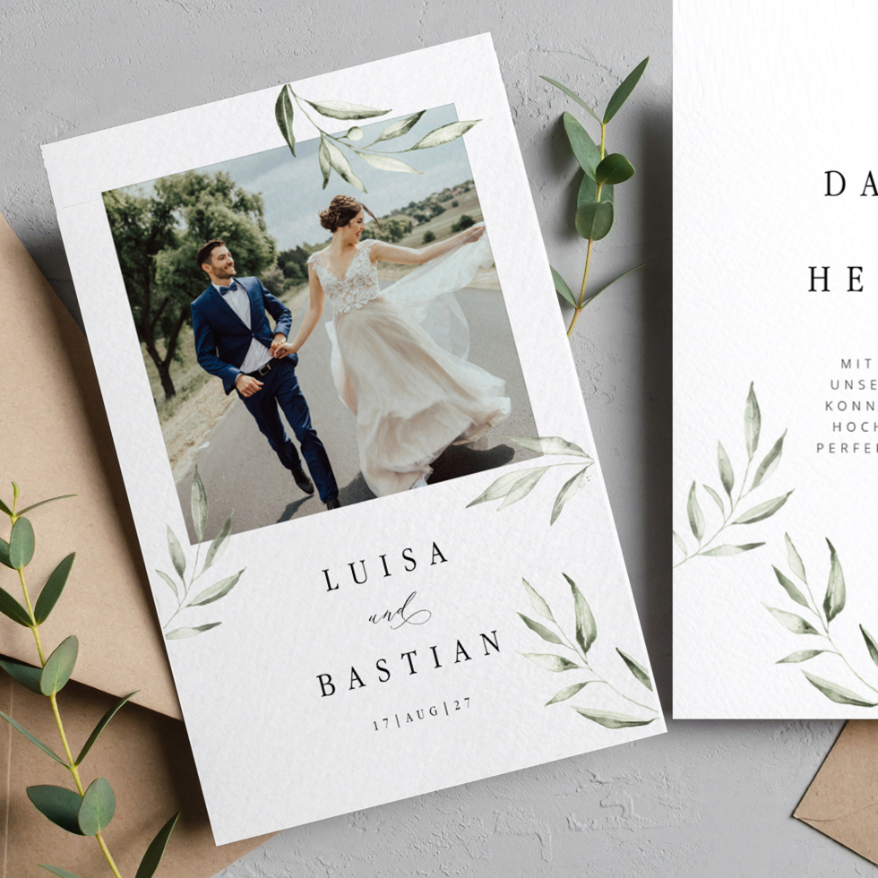 weddingstyle-olivenzweig-dankeskarte-hochzeit-greenery image 1