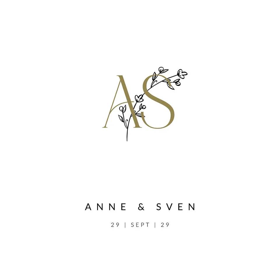 weddingstyle-anne-sven-hochzeitslogo-download-transparent image 1