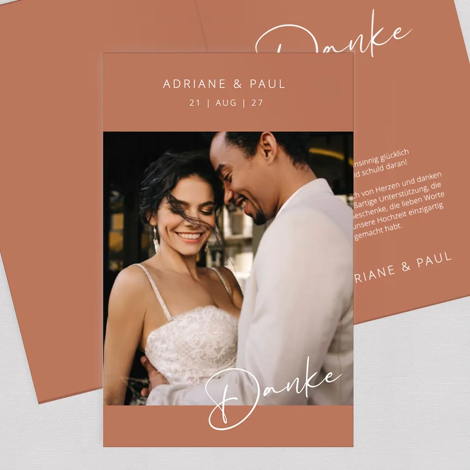 weddingstyle-hochzeitskarten-boho-terrakotta-dankeskarte-klappkarte image 1