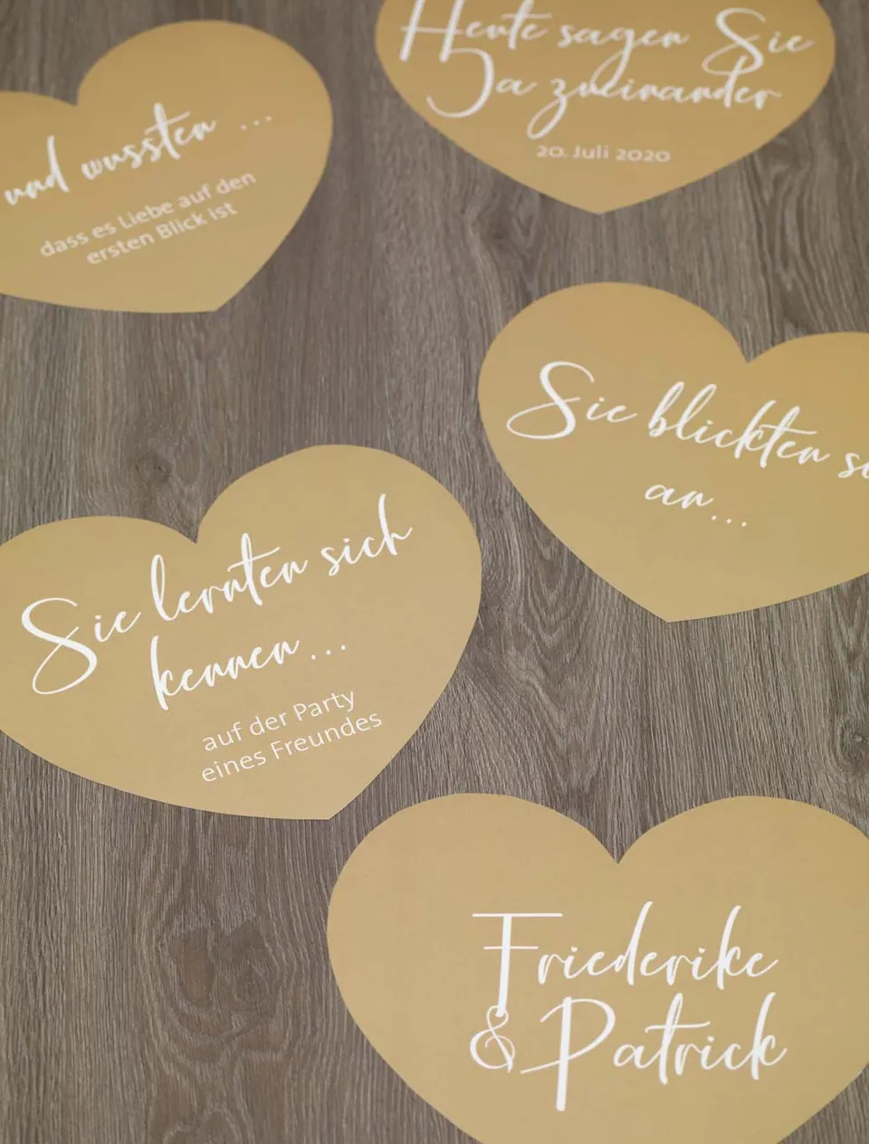 weddingstyle-feier-xxl-story-herzen-herzschilder-personalisierbar image 1