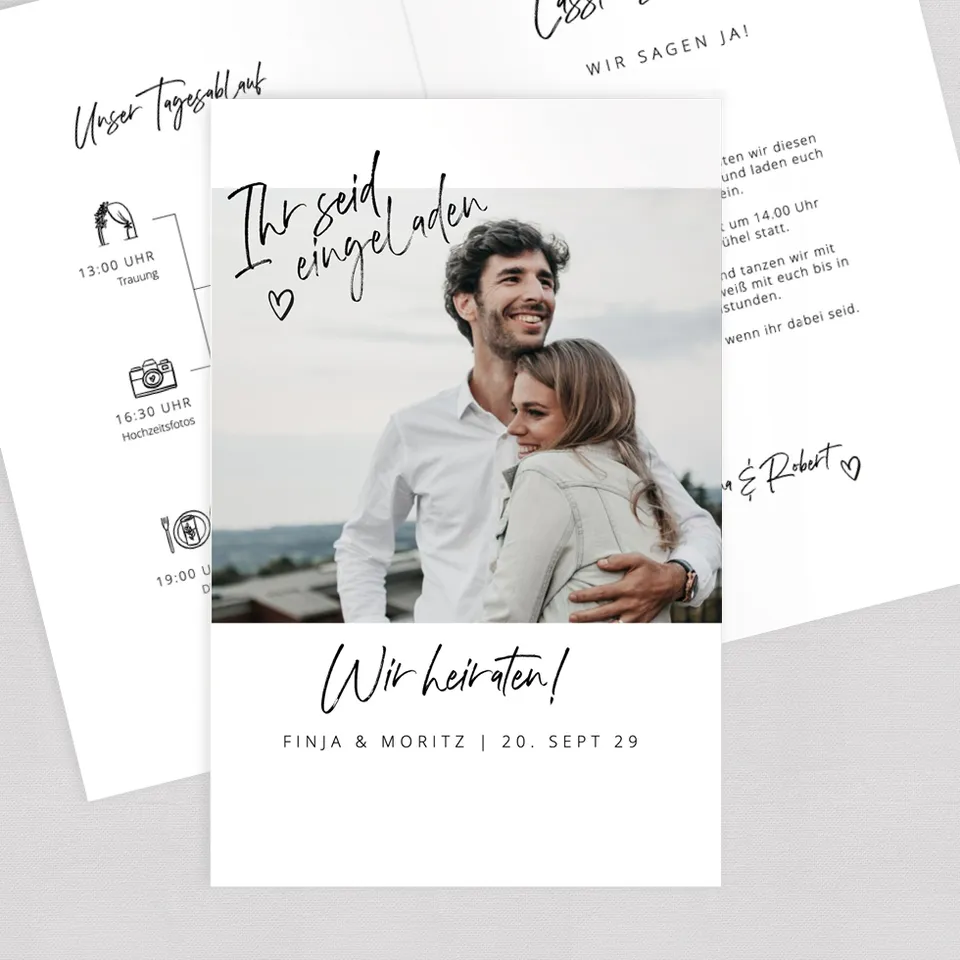 weddingstyle-hochzeitskarten-von-herzen-einladung-klappkarte image 1