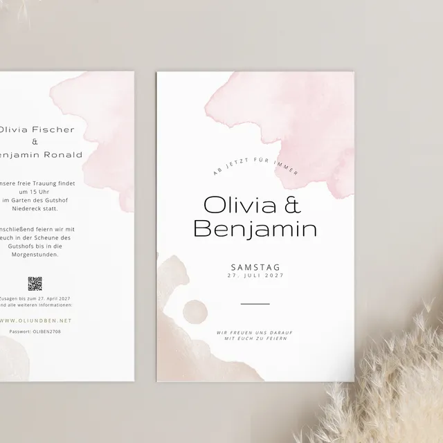 weddingstyle-hochzeitskarten-vorlage-fluid-einladungskarte-b6-modern image 1