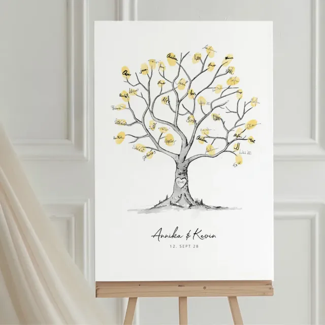 weddingstyle-feier-wedding-tree-fingerabdruck-bild-puristisch-g-stebuch image 1