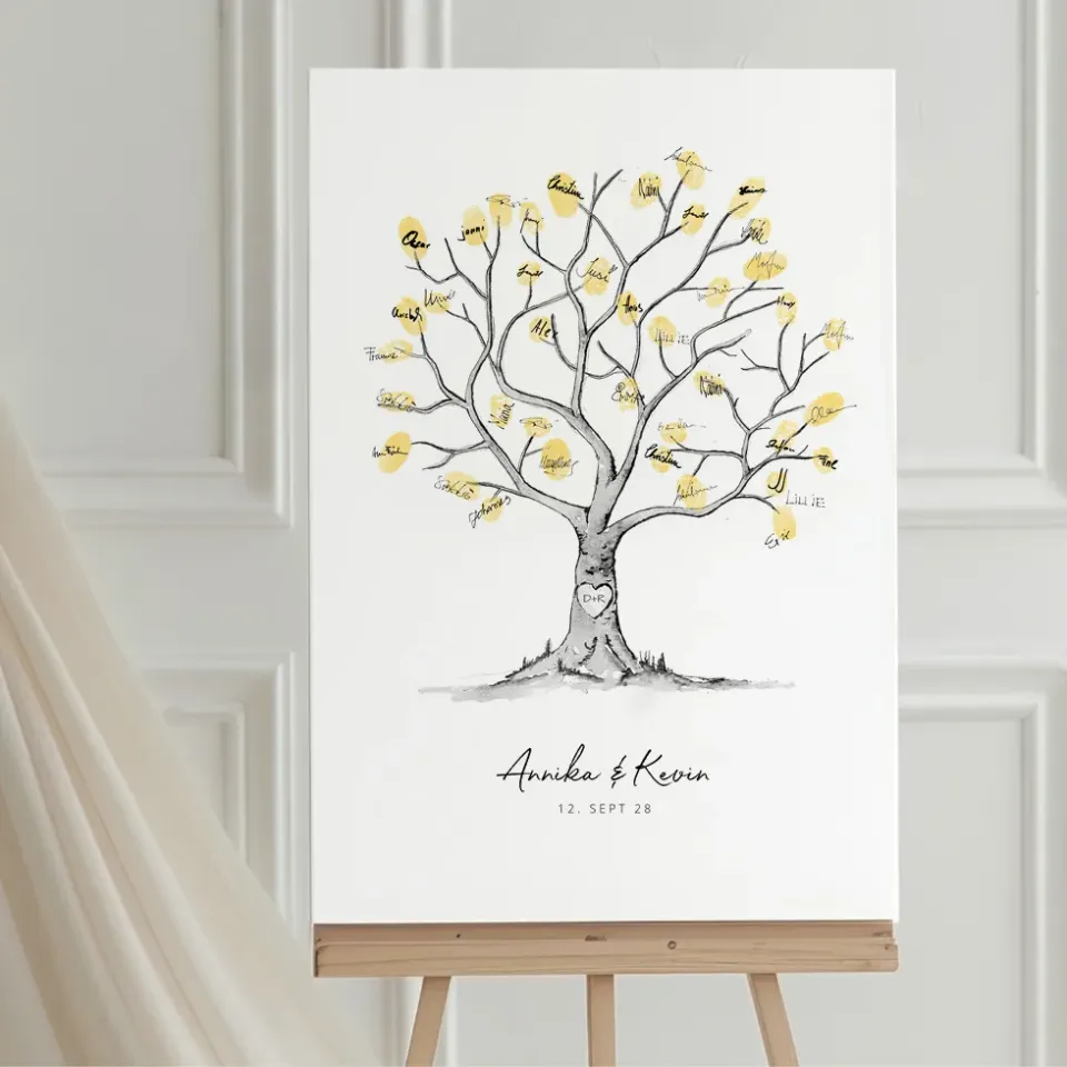 weddingstyle-feier-wedding-tree-fingerabdruck-bild-puristisch-g-stebuch image 1