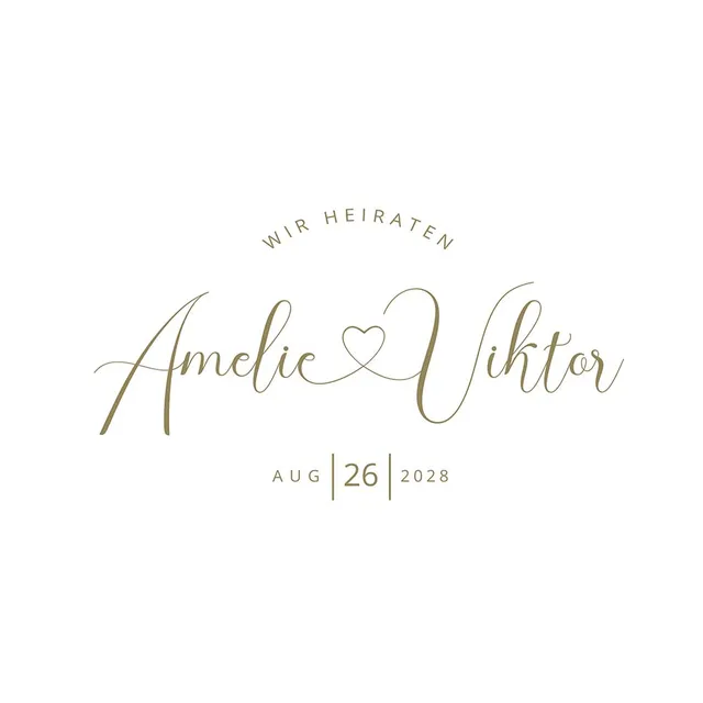 weddingstyle-hochzeitskarten-amelie-viktor-hochzeitslogo-transparent image 1