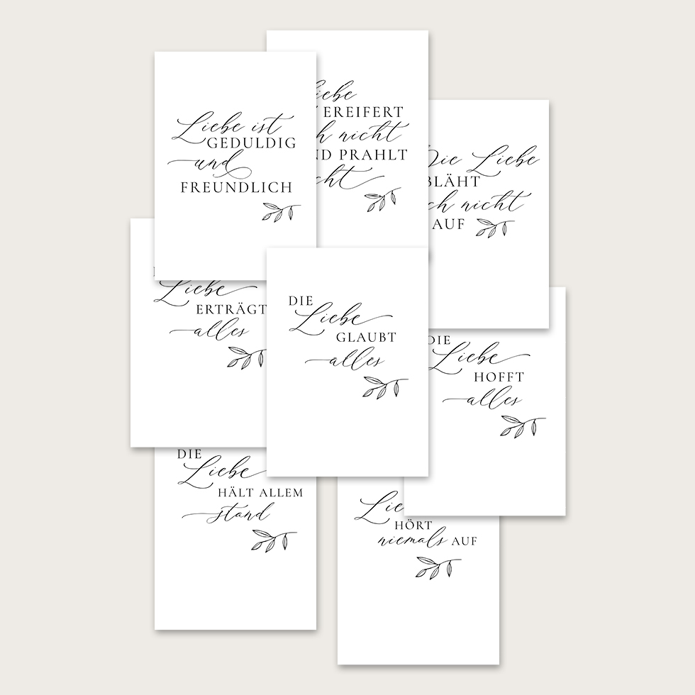 weddingstyle-trauung-dekoschild-modern-personalisierbar-din-a4 image 2
