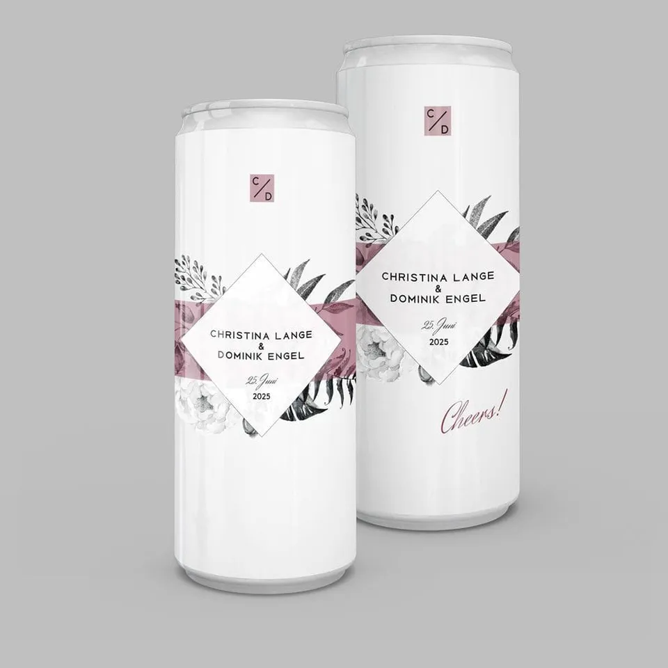 weddingstyle-sektempfang-getr-nkedose-botanical-personalisiert image 1