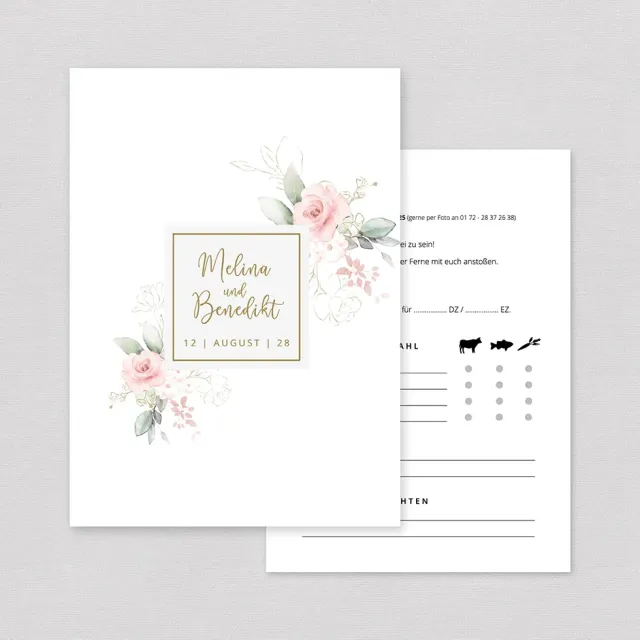 weddingstyle-modern-rose-antwortkarte-r-ckmeldekarte-personalisiert image 1