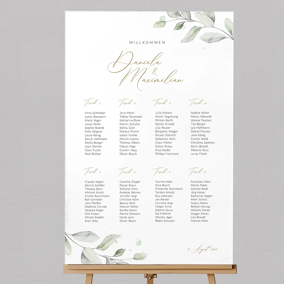 weddingstyle-feier-eukalyptus-sitzplan-vorlage-mit-tischkarten image 1