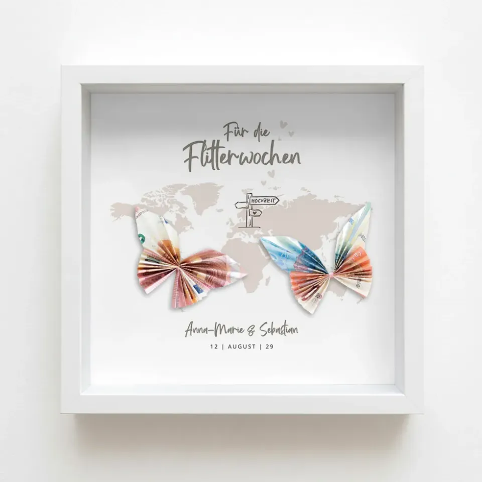 weddingstyle-geschenke-weltkarte-geldgeschenk-bilderrahmen-25x25 image 1