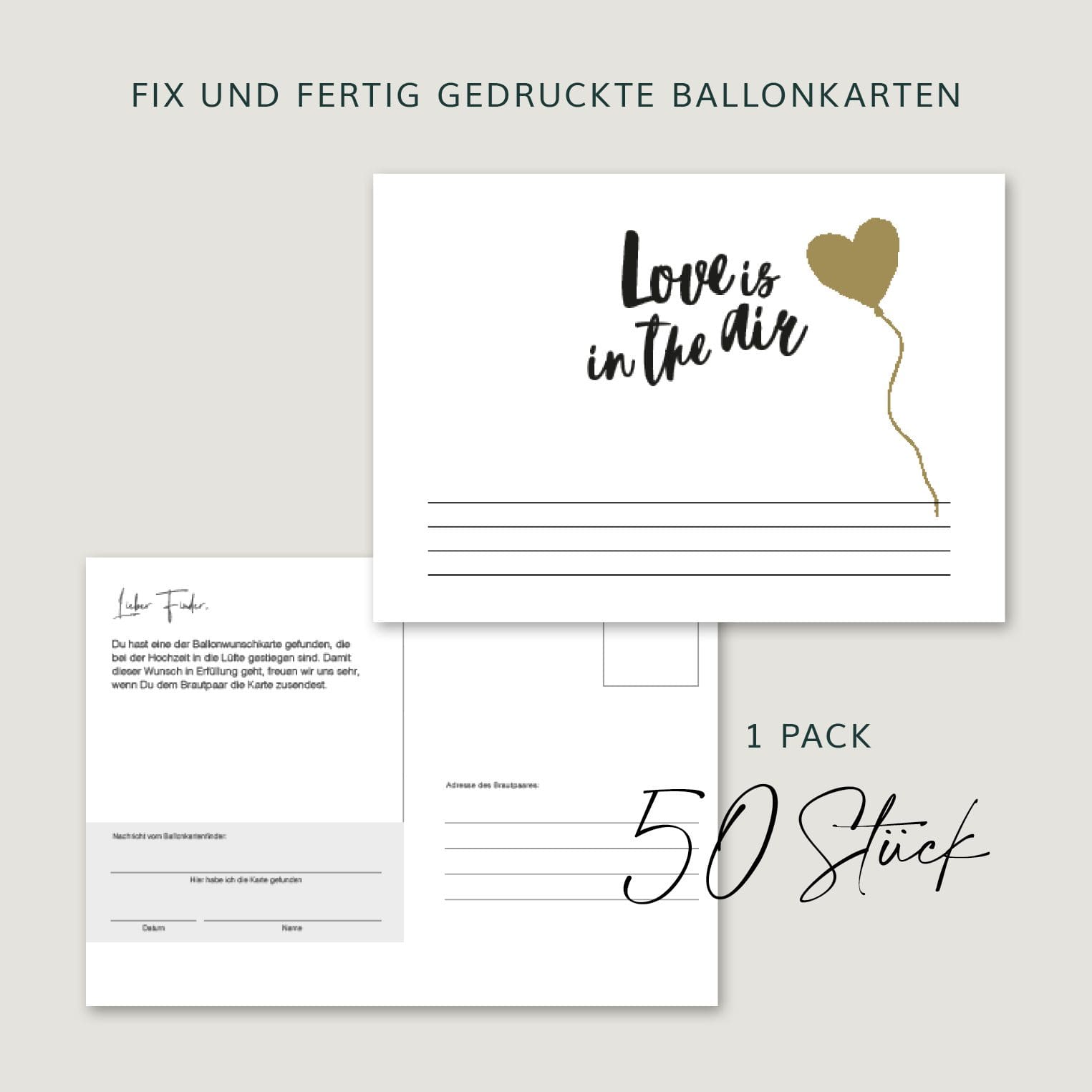 weddingstyle-ballonflugkarten-brush-lettering-50er-set image 2