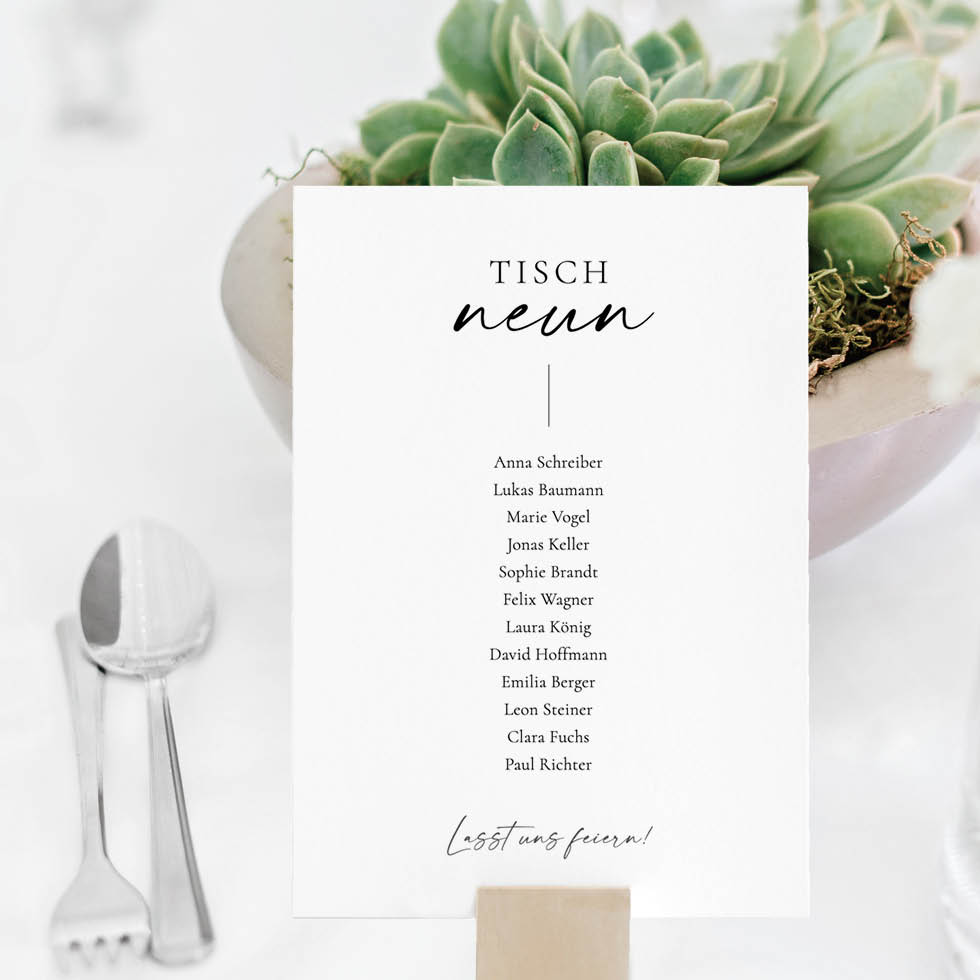 weddingstyle-feier-classic-gruppentischkarte-tischkarte-a6-individuell image 1
