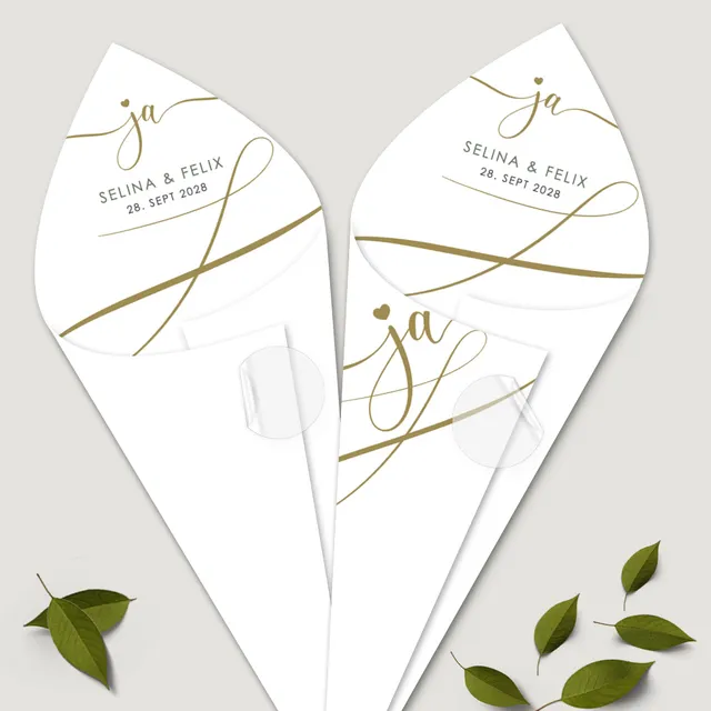 weddingstyle-sektempfang-spitzt-ten-ja-papiert-ten-plano-170g image 1