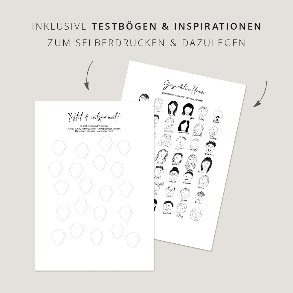 weddingstyle-feier-g-stebuch-zeichne-dein-gesicht-modern image 2