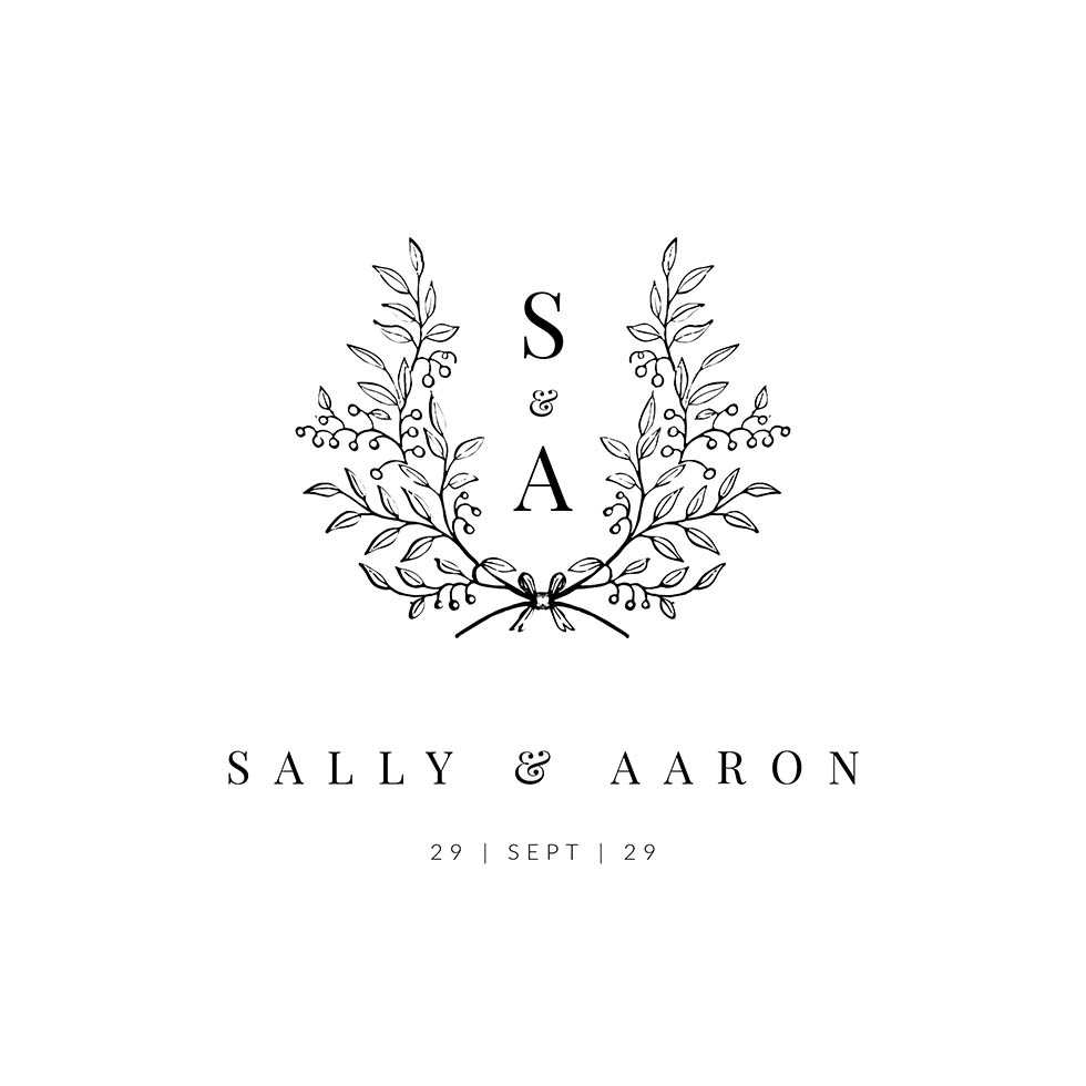 weddingstyle-hochzeitskarten-hochzeitslogo-sally-aaron-digital image 1