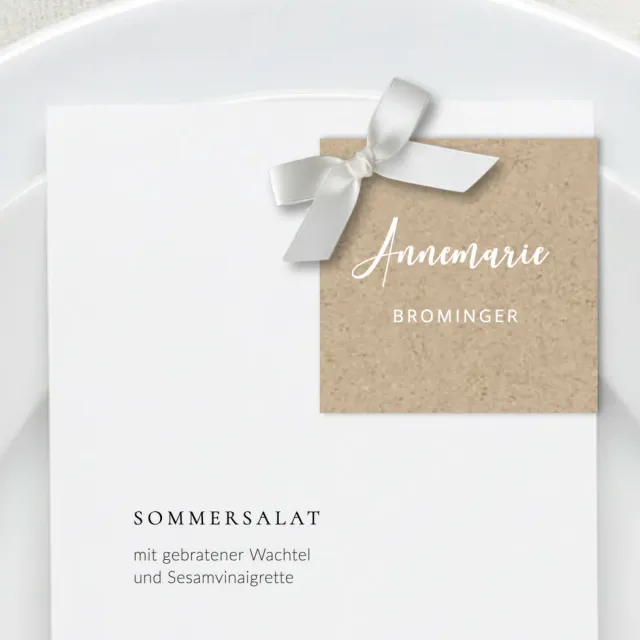weddingstyle-feier-platzkarten-kraftpapier-wei-300g-gedruckt image 1