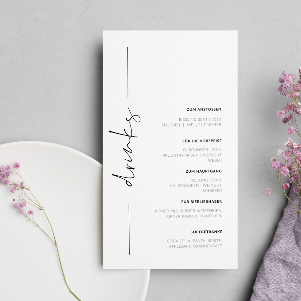 weddingstyle-feier-men-karte-moderne-handschrift-105x200 image 1