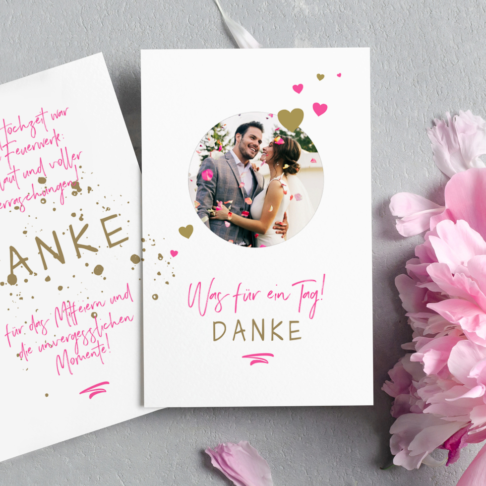 weddingstyle-dankeskarte-au-ergew-hnlich-personalisiert-ab-25-st-ck image 1