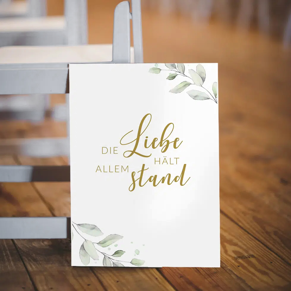 weddingstyle-trauung-dekoschild-eukalyptus-individuell-gestaltbar image 1